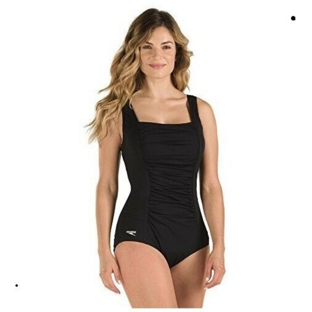 Black one piece speedo suit